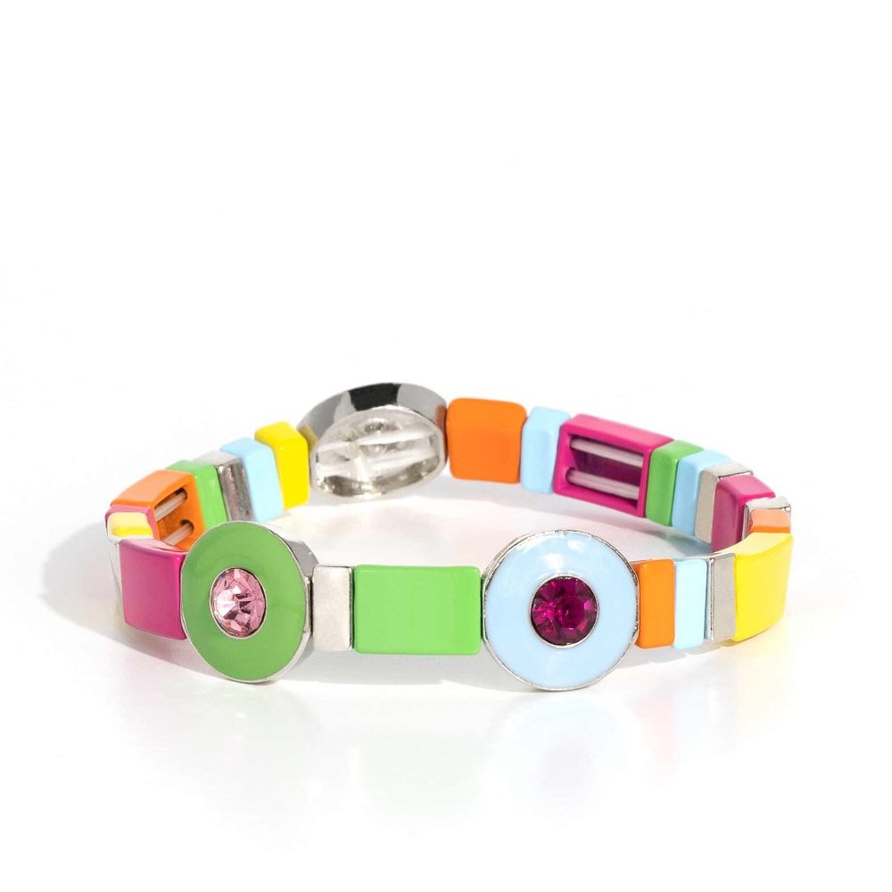 Paparazzi Colorblock Cameo - Multi